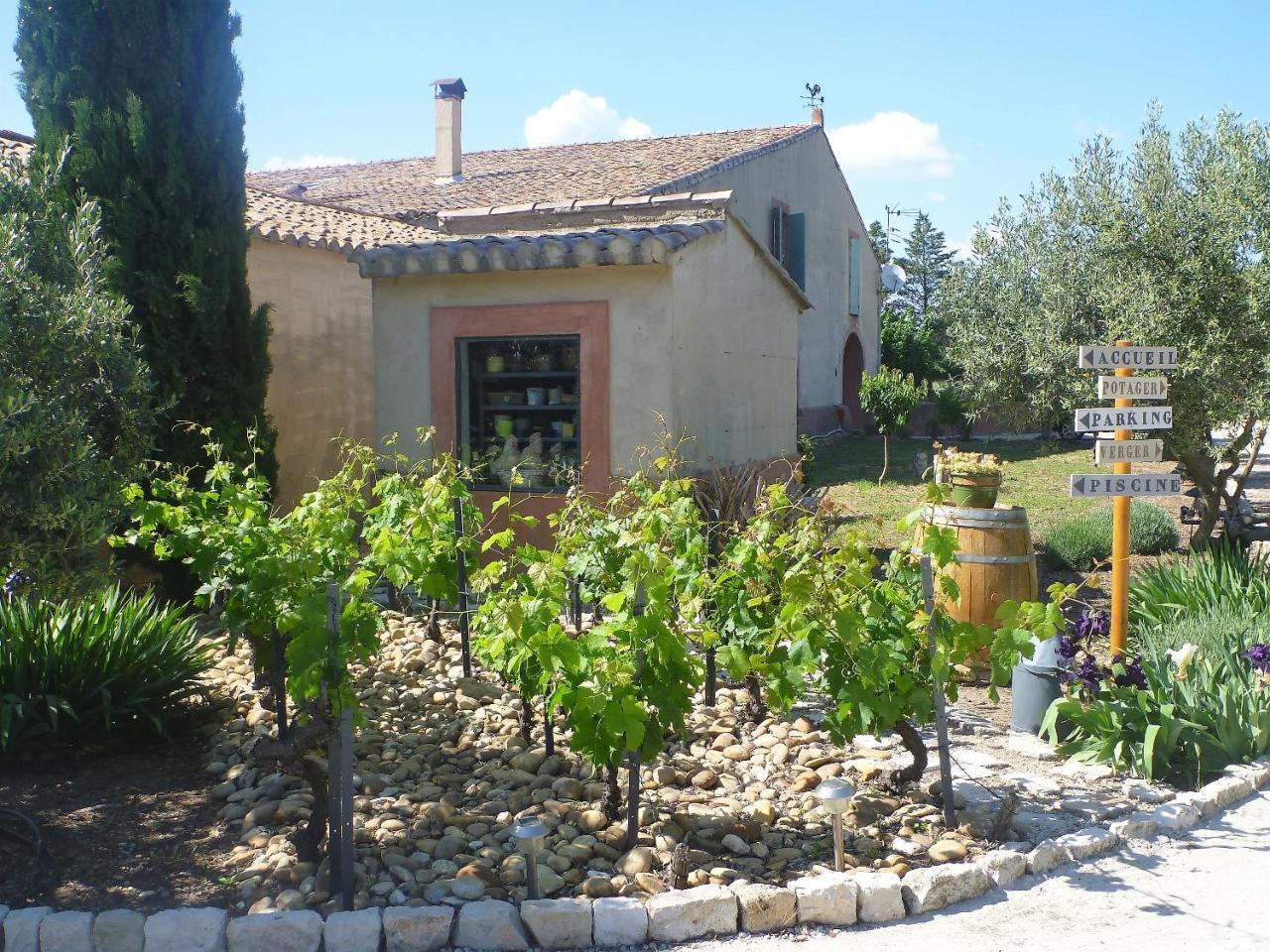 Le Mas De Gleyzes B&B de Charme Lédenon Buitenkant foto